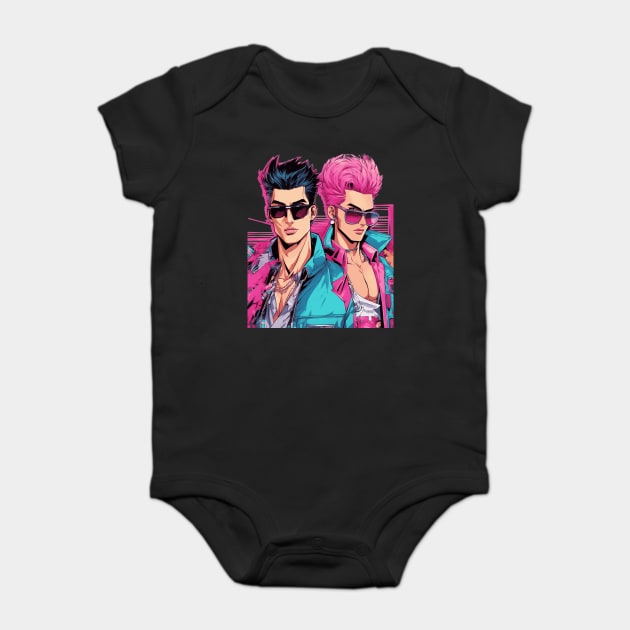 Anime Rockstar Baby Bodysuit by animegirlnft